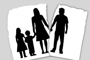 Familie, getrennt