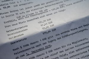 Mietvertrag