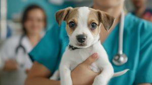 Hund beim Tierarzt