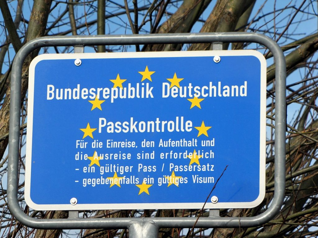 Passkontrolle Bundesrepublik Deutschland