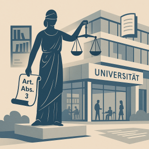 Hochschule und Justitia