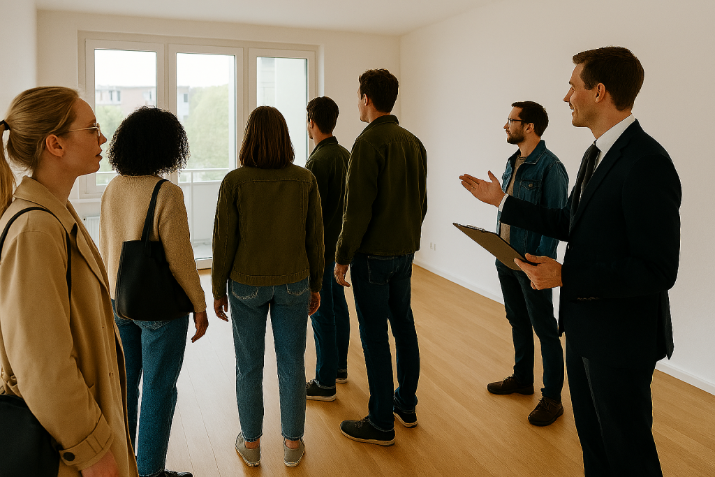 Wohnungsbesichtigung