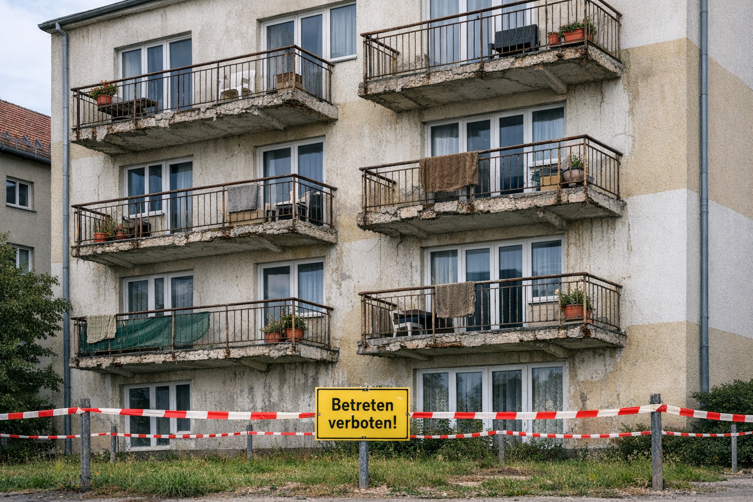 Marode Balkone
