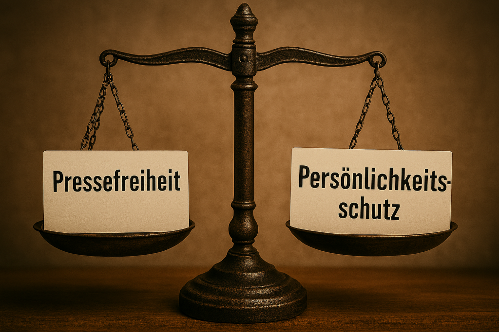 Pressefreiheit vs. Persönlichkeitsschutz