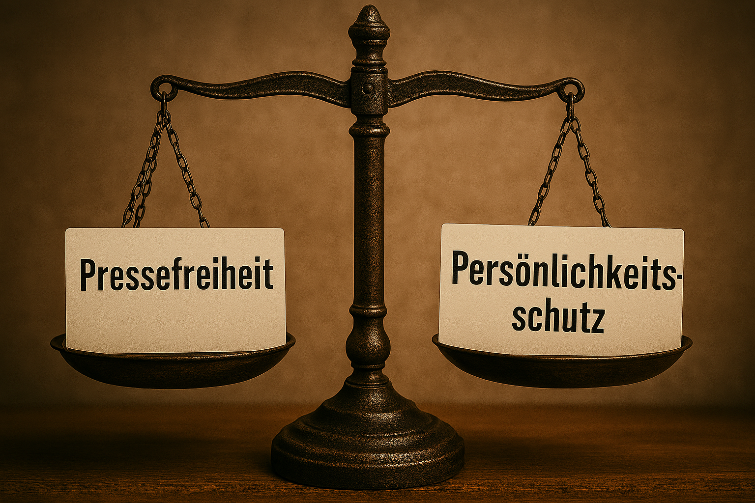 Pressefreiheit vs. Persönlichkeitsschutz