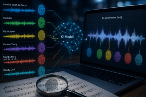 Fingerabdruck in KI-generierter Musik