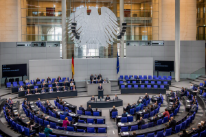 Plenarsaal des Deutschen Bundestags