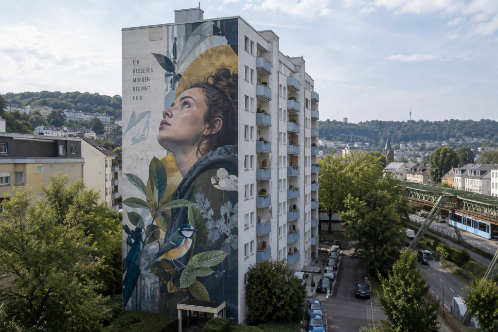 Mural in Wuppertal